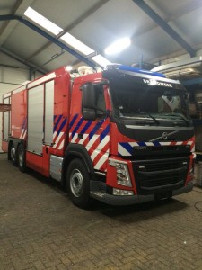 Brandweer klaar