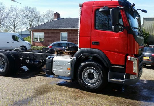 De brandweerauto van begin tot eind resulaat