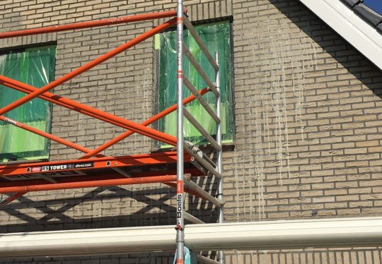 Woning muren reinigen en coaten