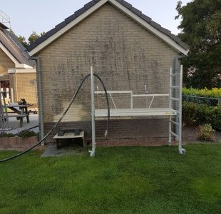 Woning muren reinigen en coaten