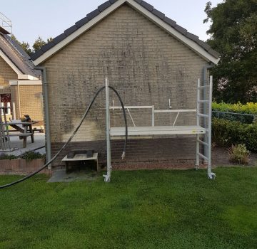 Woning muren reinigen en coaten