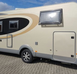 Camper in de coating